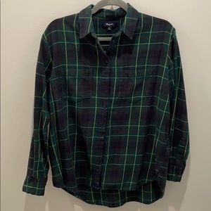 Madewell flannel shirt